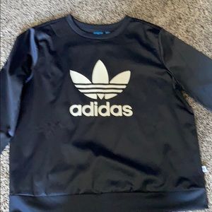 Navi blue adidas sweatshirt